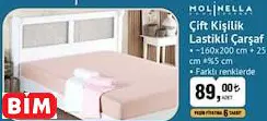 MOLİNELLA ÇİFT KİŞİLİK LASTİKLİ ÇARŞAF